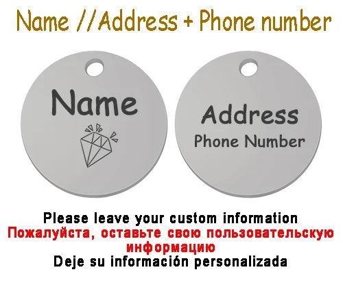 Personalized Pet Cat Dog Name Collar - ProPawPet.com