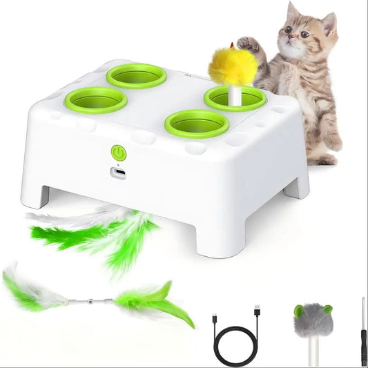 Whack A Mole Automatic Pop-Up Rechargeable - ProPawPet.com