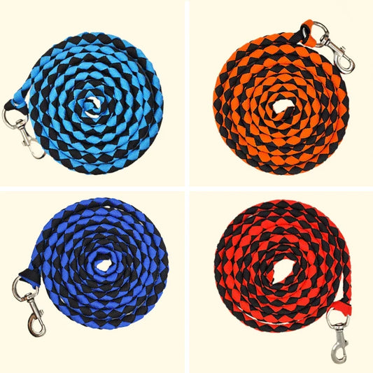 3M Premium Handmade Braided Horse Lead Rope, - ProPawPet.com