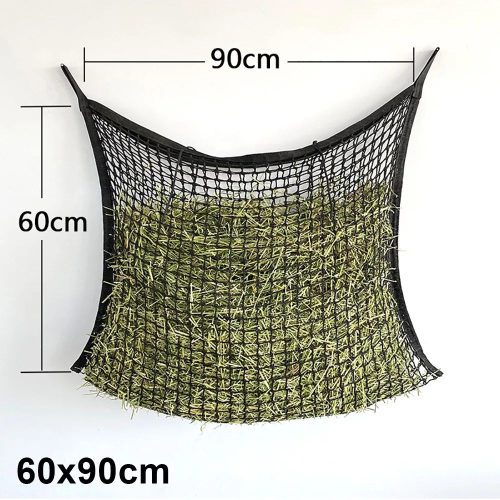 Durable Slow Feed Hay Net Large Capacity Hanging Horse – Stable & Barn Supplies