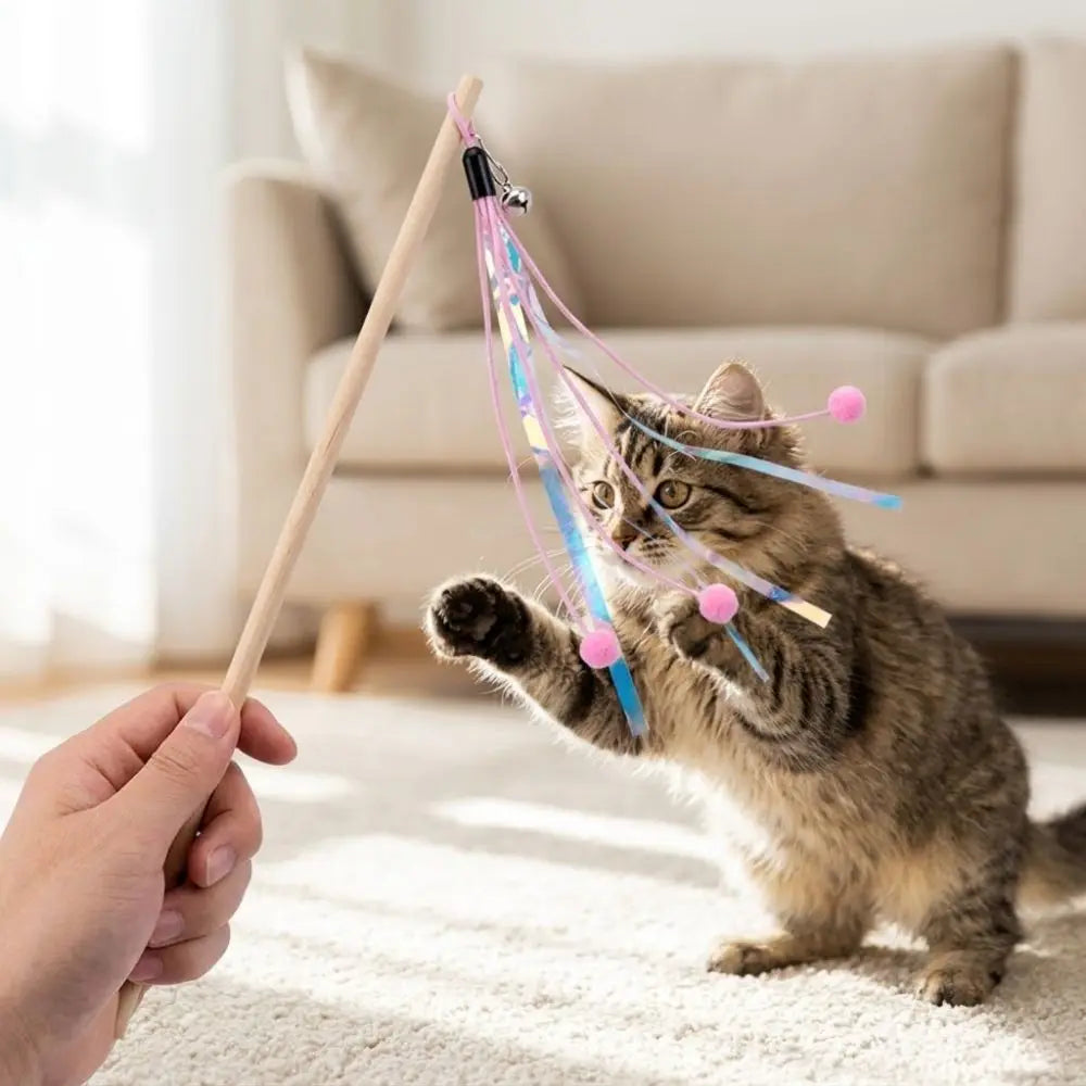 Colorful Tassels Cat Teaser Refills Soft - ProPawPet.com