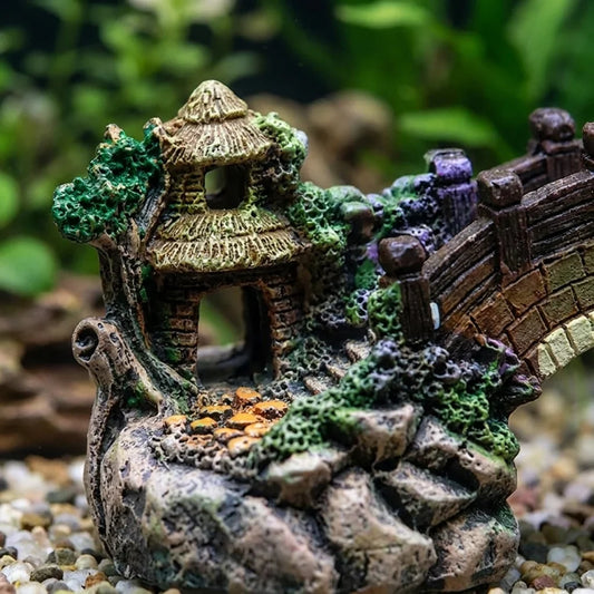 Resin Bridge Ornament Aquarium Landscape - ProPawPet.com