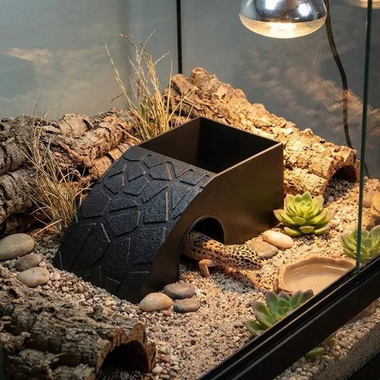 Plastic Reptile Hideout Cave Anti Drowning - ProPawPet.com