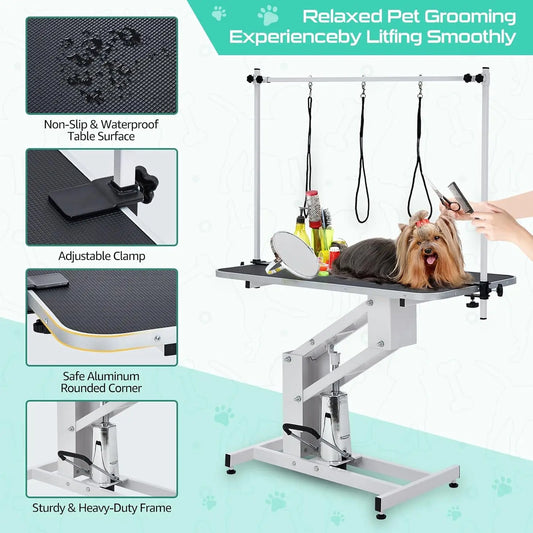 Garvee 43.3" Electric Pet Grooming Table 350 - ProPawPet.com