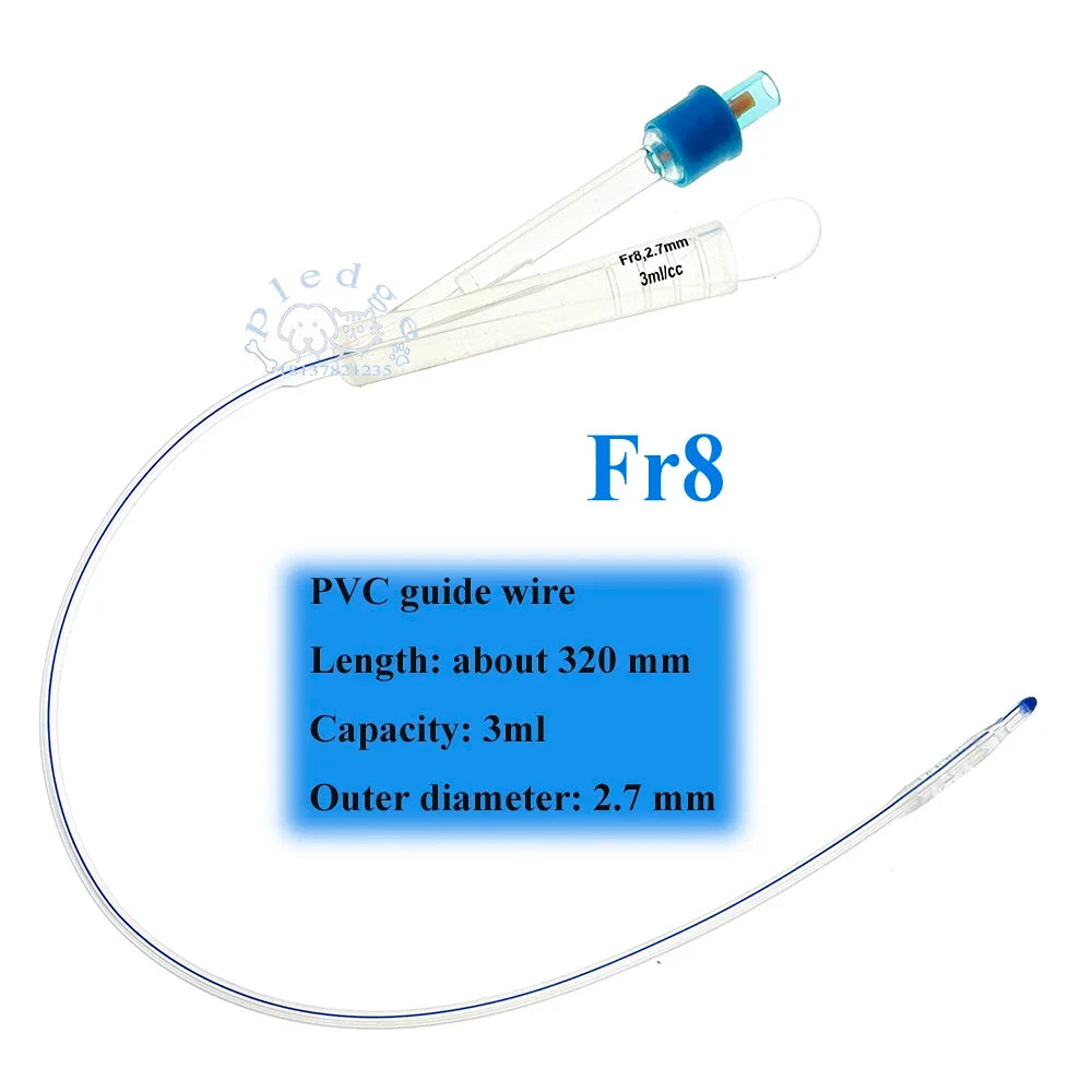 Pet Canine Dog Indwelling Urinary Catheters Silicone Foley 2 – Dog Supplies