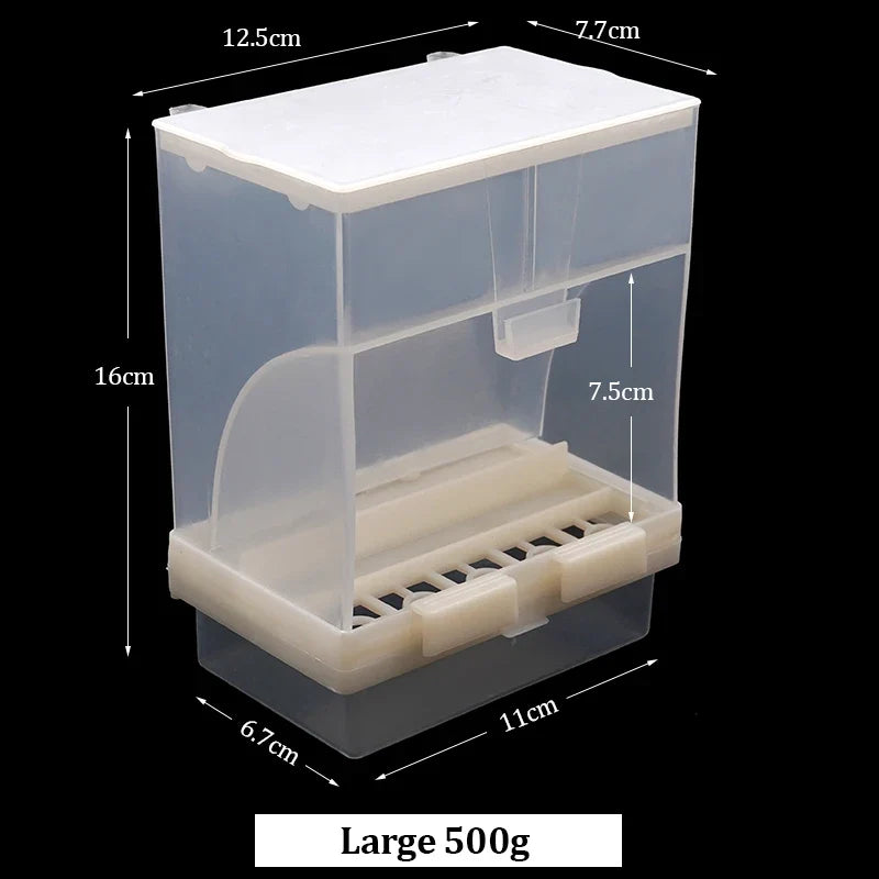 Bird Feeder Prevention Splash Food Container – 2 Colors