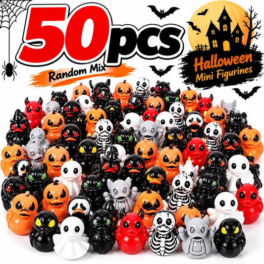 Mini Resin Halloween Ducks and Ghost - ProPawPet.com