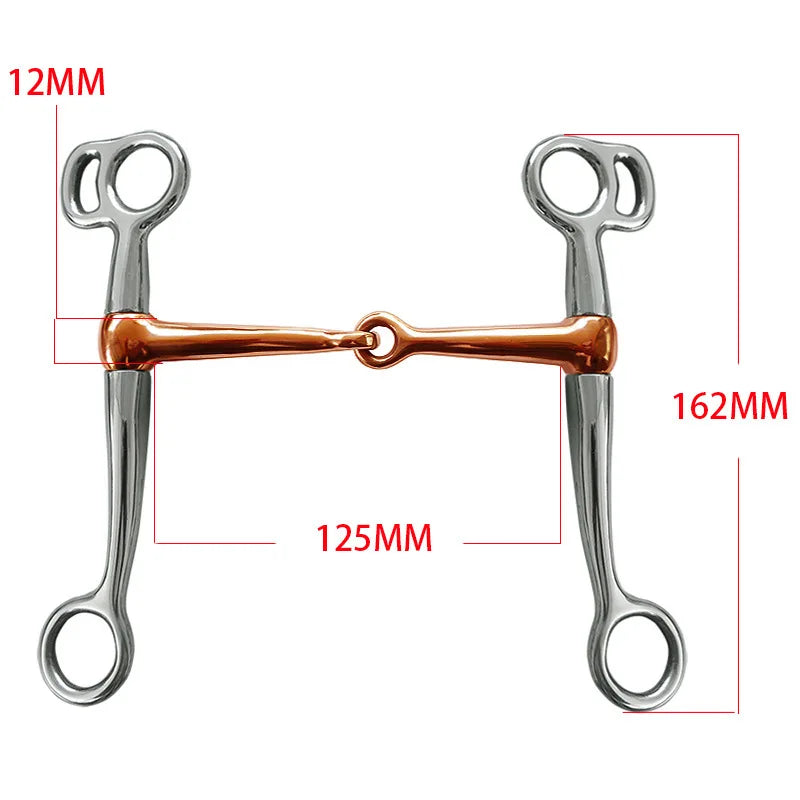 Horse Bit Polished Functional Sturdy Stainless Steel Full – 3 Colors
