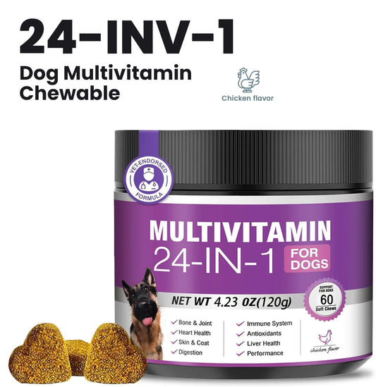 24-in-1 Dog Vitamins and Supplements - ProPawPet.com