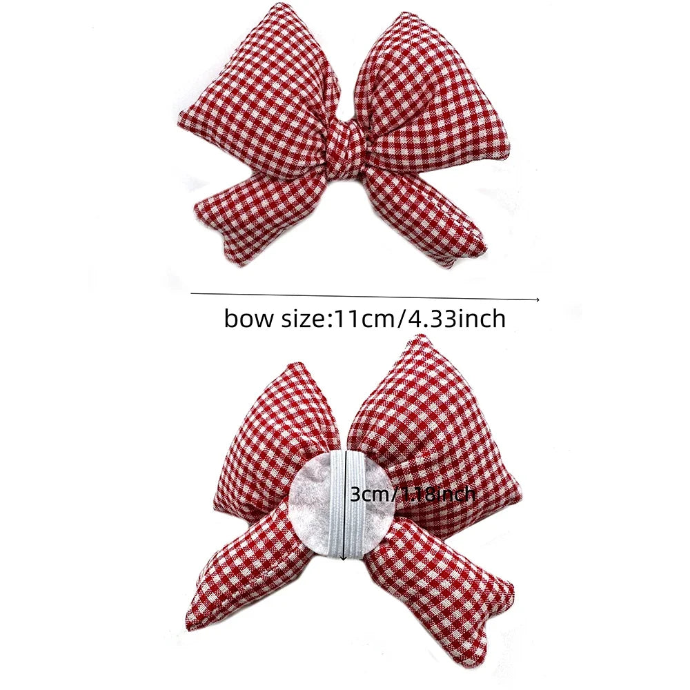 30/50pcs Fashion Pet Products Bowties Plaid - ProPawPet.com