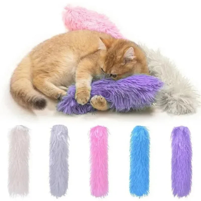 Cat Toy Pillow Soundpaper Long Plush Cat Toy - ProPawPet.com