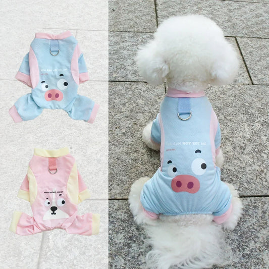 Dog Summer Four Leg Clothes Ice Silk Cool - ProPawPet.com