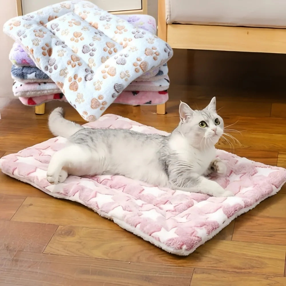 Soft Dual Sided Dual-use Pet Plush Blanket - ProPawPet.com