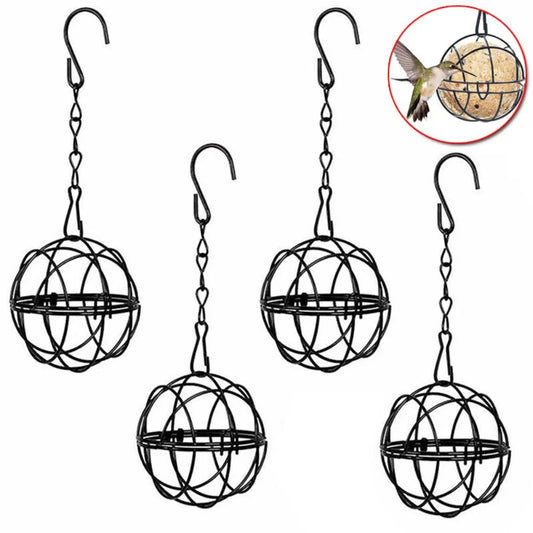 1X Fat Ball Bird Feeder Metal Hanging Holder - ProPawPet.com