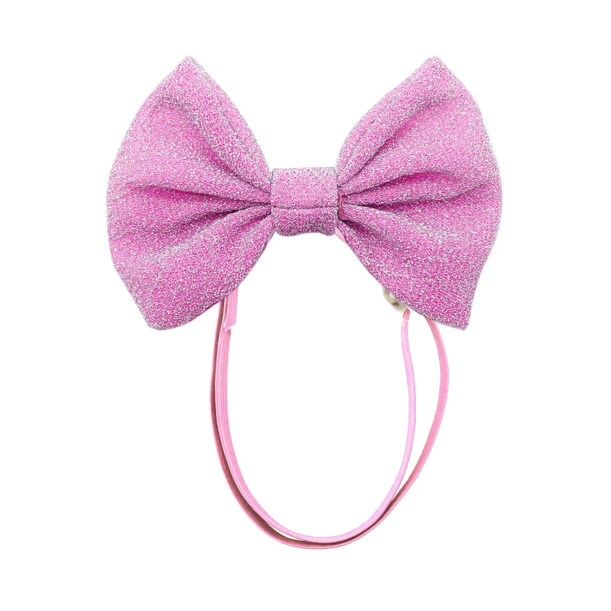 Adjustable Dog Bows Elastic Bands Head Puppy – 4 Colors