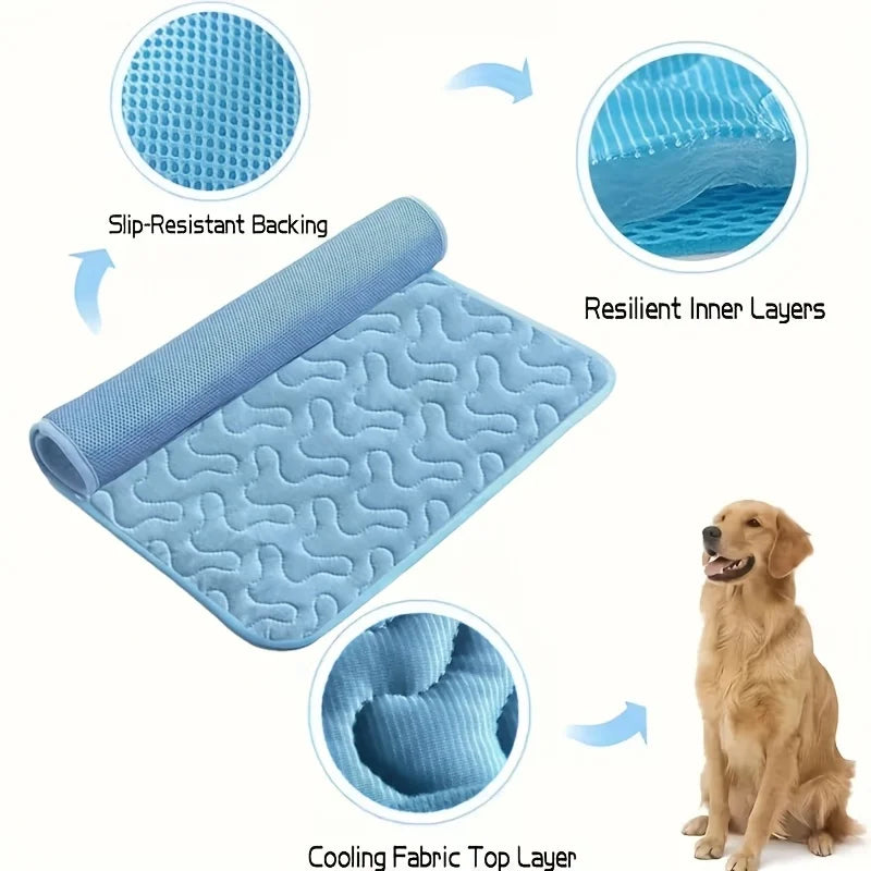 KEMORELA 1pc Dog Cooling Mat Summer - ProPawPet.com
