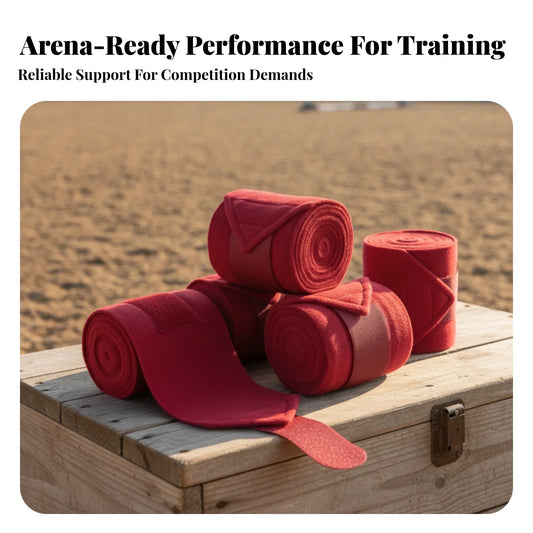 4 Pieces Horse Leg Wrap Supportive Horse - ProPawPet.com
