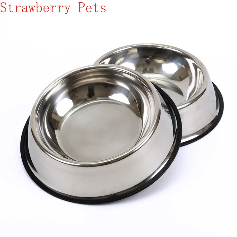Stainless Steel Pet Dog Bowl Food Storage - ProPawPet.com