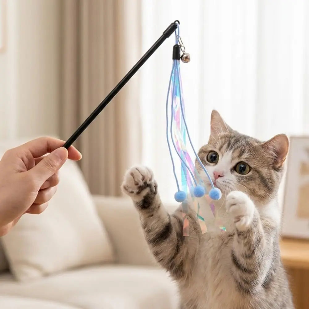 Colorful Tassels Cat Teaser Refills Soft - ProPawPet.com
