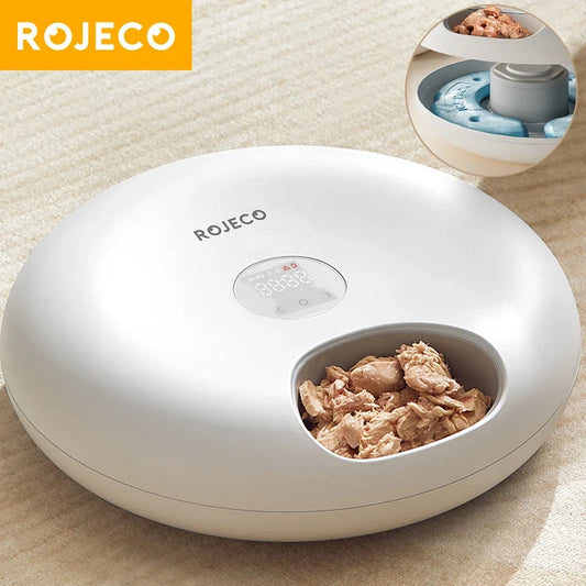 ROJECO 6 Meals Automatic Pet Feeder Smart - ProPawPet.com