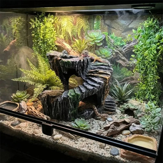 Resin Sunbathing turtle Platform Non Toxic - ProPawPet.com