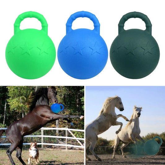 Horse Dogs Rubber Equine Chew Ball Outdoor - ProPawPet.com