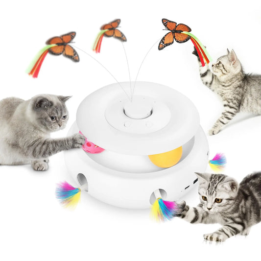Interactive Cat Toy Automatic Cat Toys for - ProPawPet.com