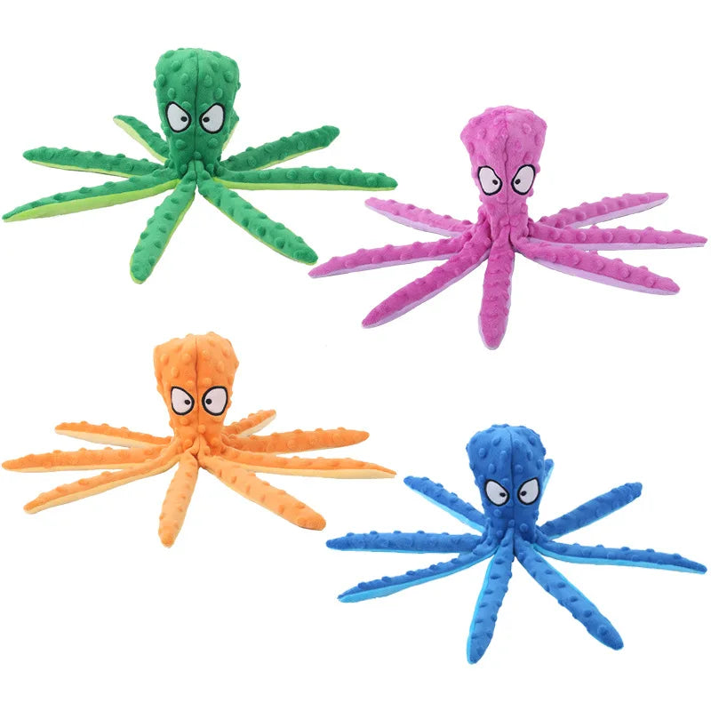 Pet Plush Toy Octopus Dog Interactive Toy - ProPawPet.com