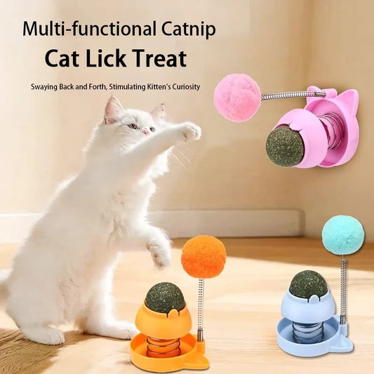 Upgrade Catnip Spinning Ball Funny Cat Stick - ProPawPet.com