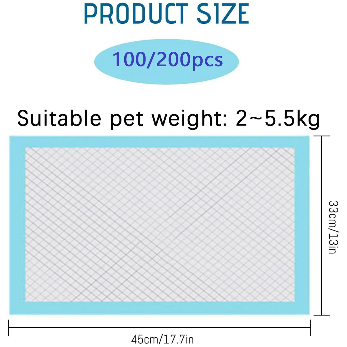 Pet Pad, Dog and Cat Pee Training Toilet Pad – Dog Beds & Mats