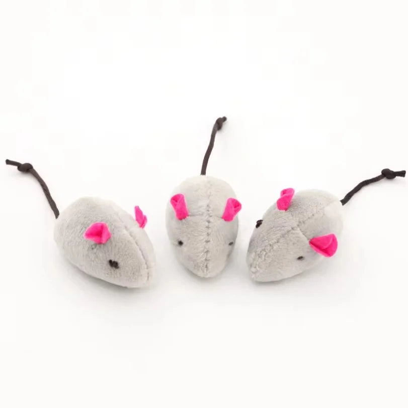 Rattle Cat Mouse Toys Also Prefilled Catnip - ProPawPet.com