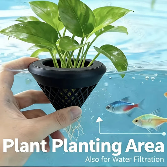 Floating Planting Basket for Fish Tanks, - ProPawPet.com