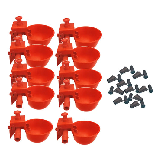 10Pack Automatic Bird Coop Feed Poultry - ProPawPet.com