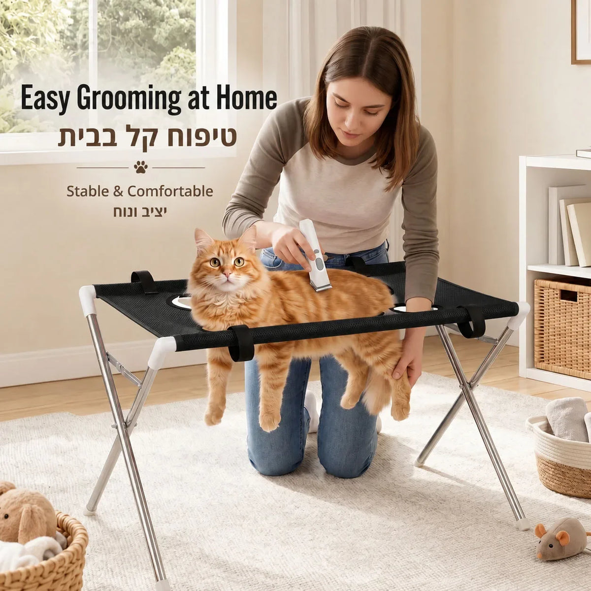 Foldable Pet Grooming Table Dogs Cats - ProPawPet.com