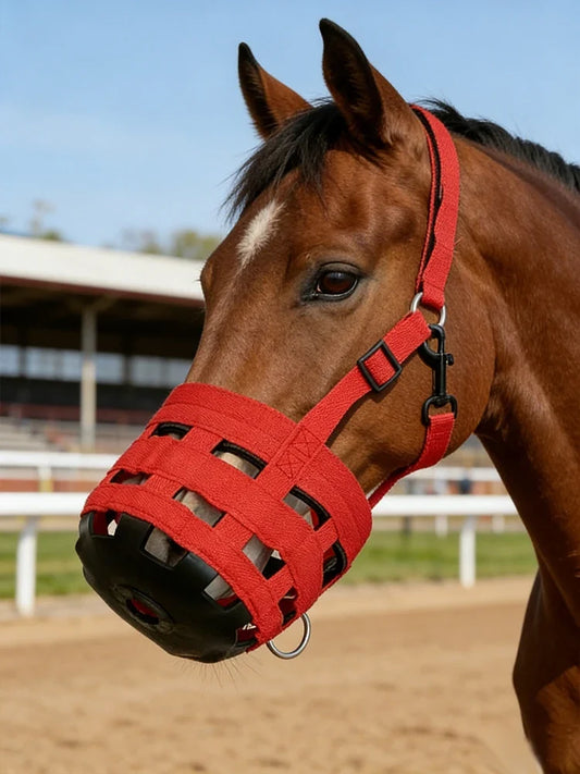 grazing muzzle for horses,horse halter,Soft - ProPawPet.com
