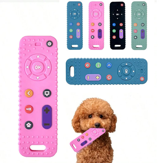 1 silicone remote control shaped puppy chew - ProPawPet.com