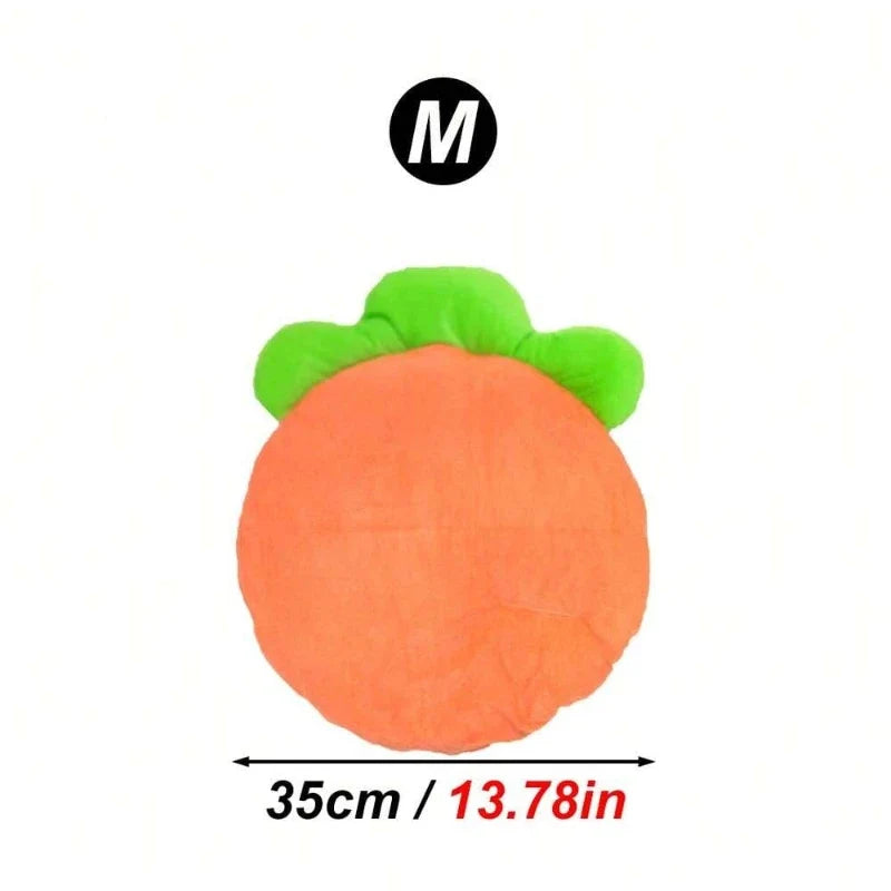 Warm Carrot Shaped Rabbit Pad Soft Breathable Cute Sofa – 3 Colors