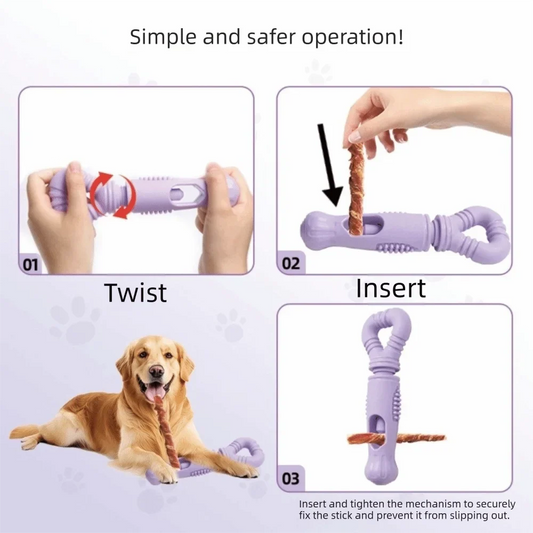 New Rotating Design Dogs Chew Stick Easy to - ProPawPet.com