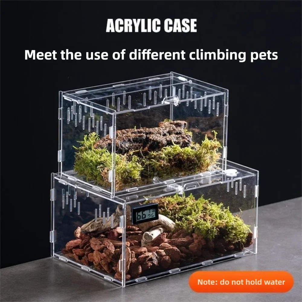 Durable Acrylic Reptile Habitat Clear - ProPawPet.com