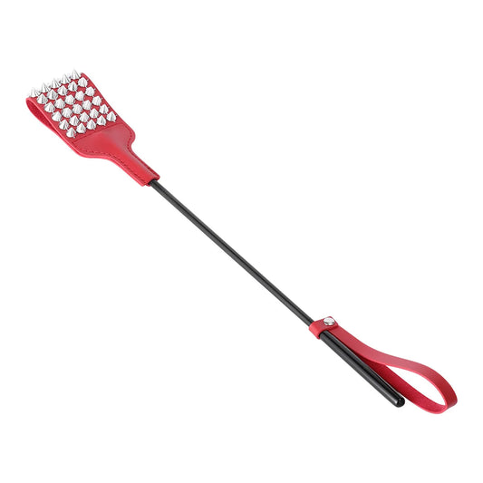 46CM PU Leather Punk Rivet Horse Whip,Horse - ProPawPet.com