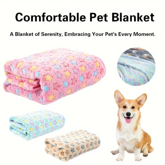 1/3pcs Polyester Pet Fleece Blanket - ProPawPet.com