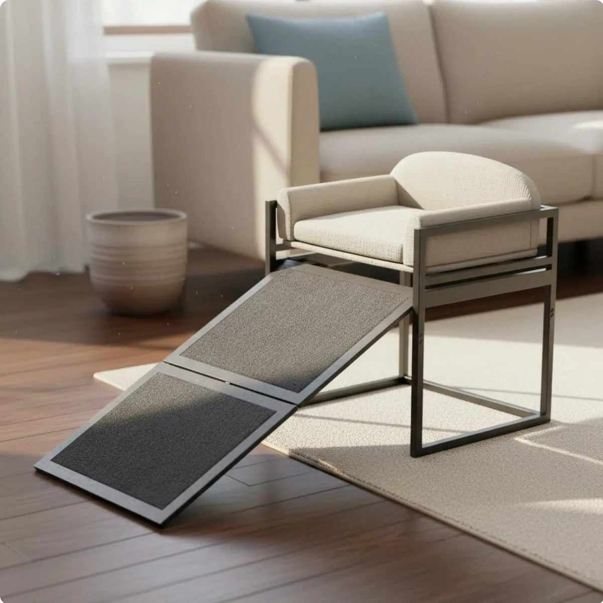 Washable Fixed Resting Seat Elevated Pet Sofa Bed – Small Pet Supplies
