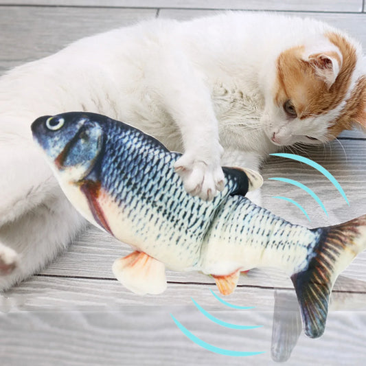 2025 New Portable Electric Moving Cat Fish - ProPawPet.com