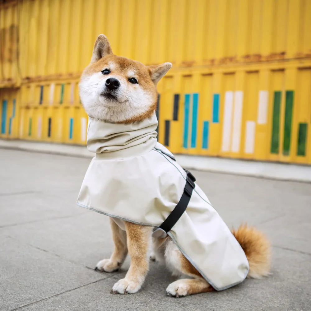 Reflective Dog Raincoat with Adjust Hood Pet - ProPawPet.com