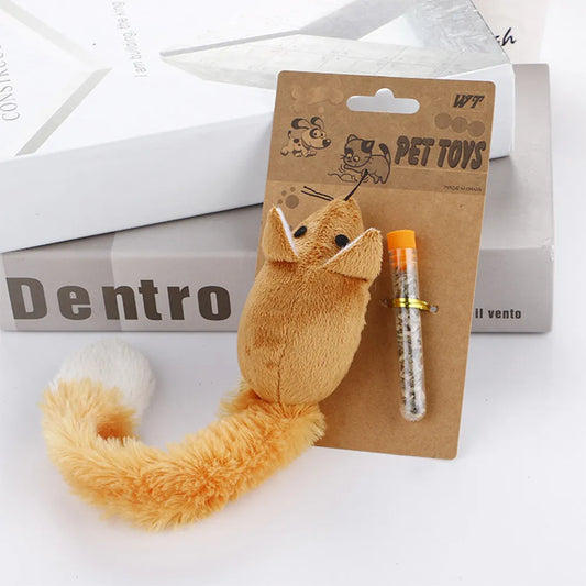 Cat Chew Rat Shape Soft Durable Chewable for - ProPawPet.com