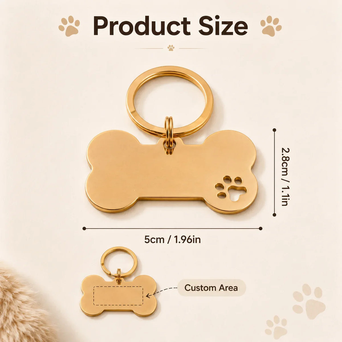 Custom Name Dog Tags Double-sided - ProPawPet.com