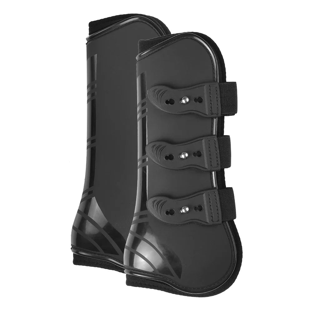 Adjustable Horse Leg Boots Equine Front Guard Equestrian – 3 Colors