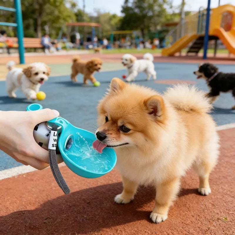 Pet Stainless Steel Foldable Spherical Water - ProPawPet.com