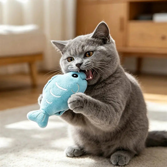 Soft Cat Chew Toy Soft Fabric Cat Toy Plush - ProPawPet.com