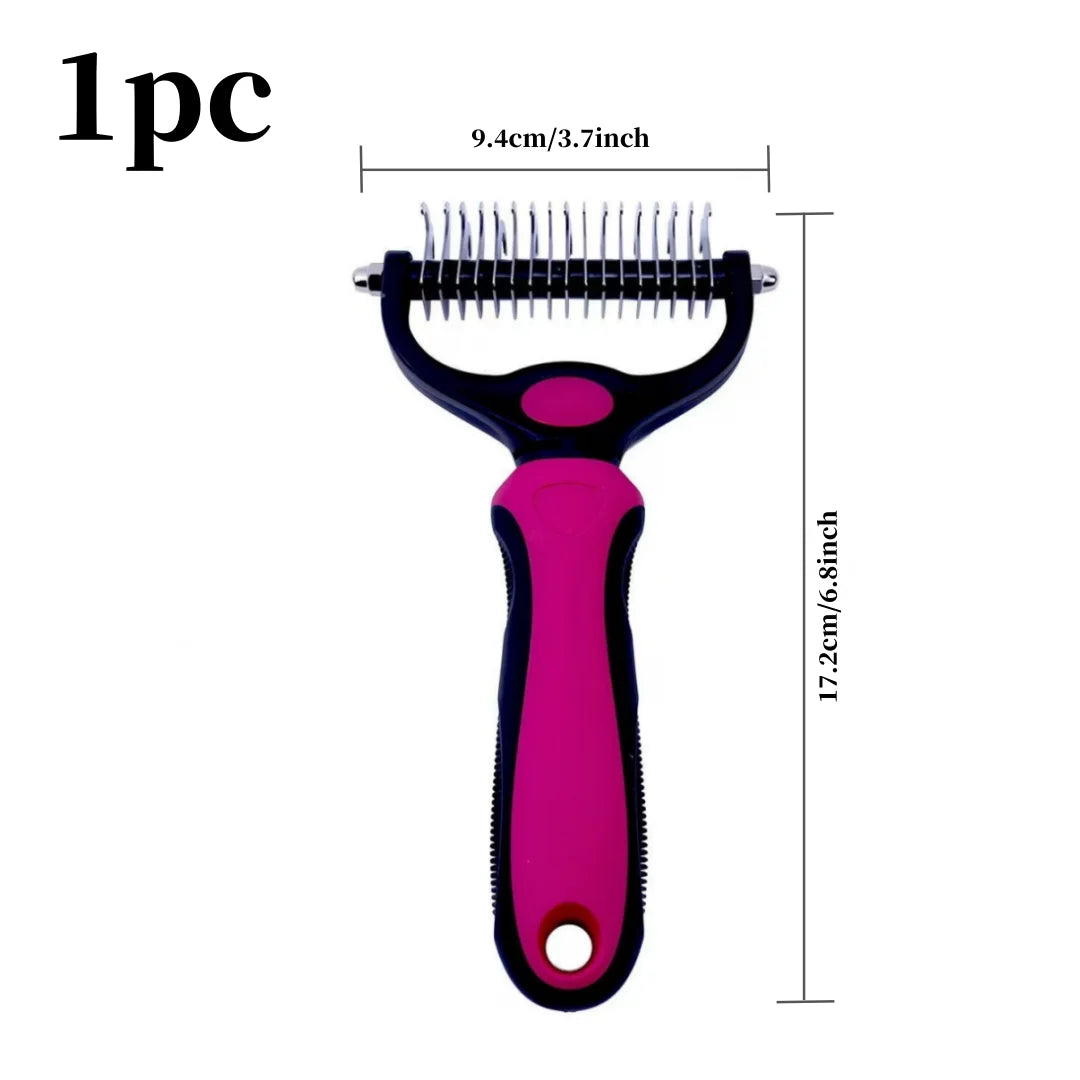 Pet Hair Removal Comb – Dog Grooming Brushes & Combs